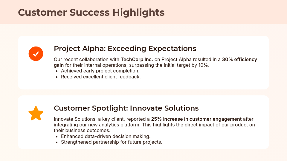 Strategic Quarterly Performance Review
