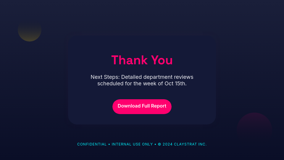 Quarterly Performance & Growth Review