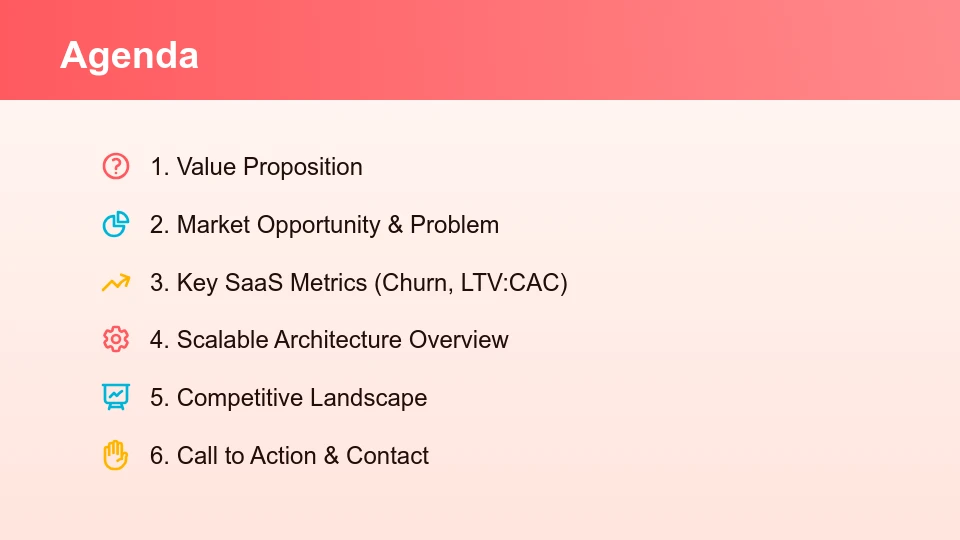 Enterprise SaaS Growth Venture Deck