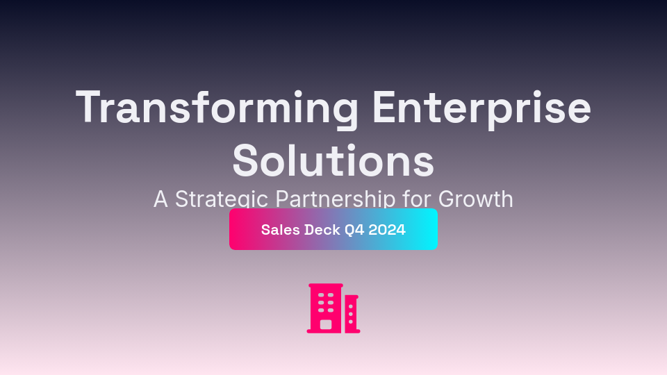 Strategic B2B Sales Showcase