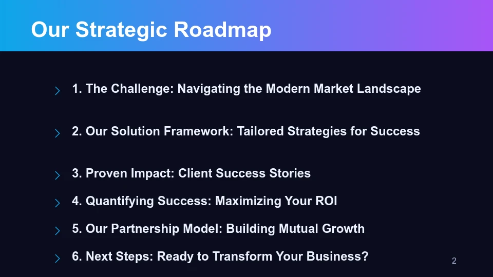 B2B Strategic Sales Solutions