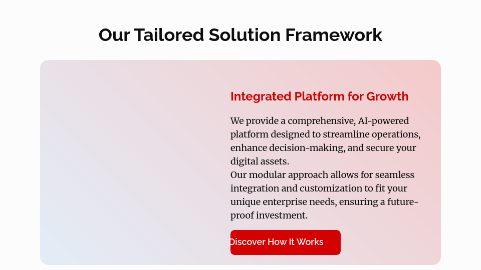 Strategic B2B Solution Sales Pitch