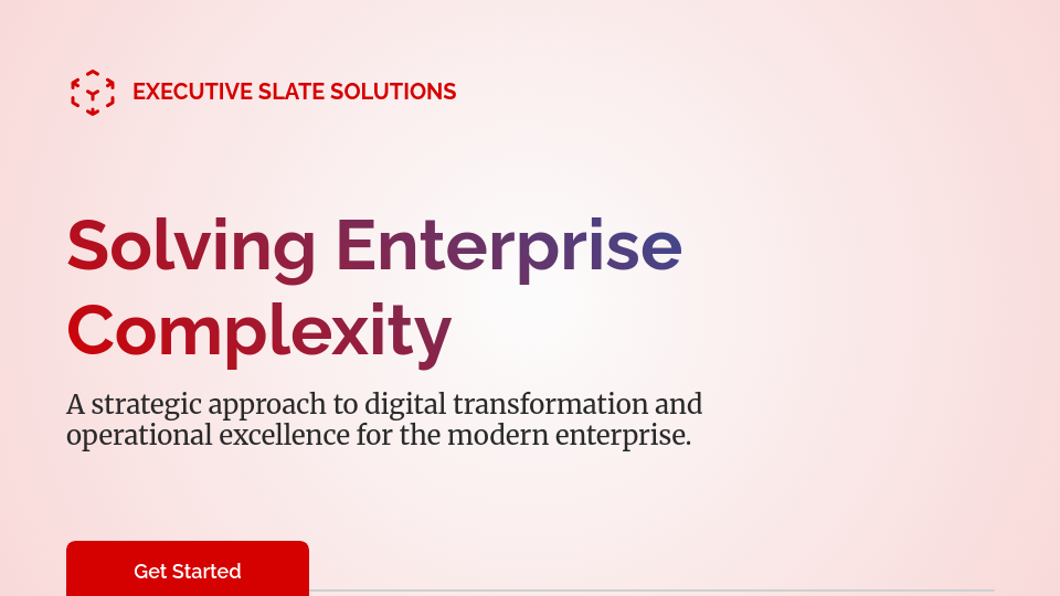 Strategic Enterprise Growth Pitch