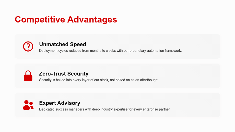 Strategic Enterprise Growth Pitch