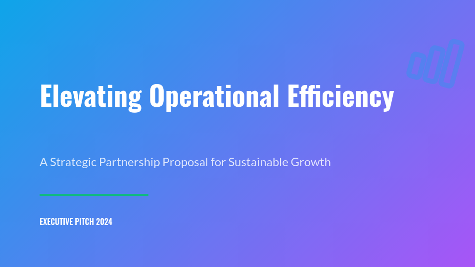 Strategic B2B Sales Growth Deck