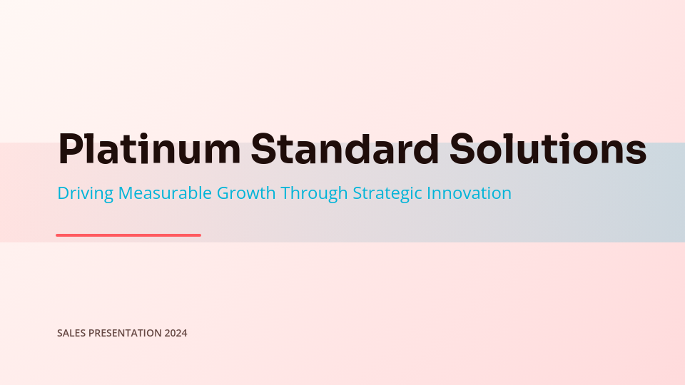 High-Impact B2B Sales Proposal Deck