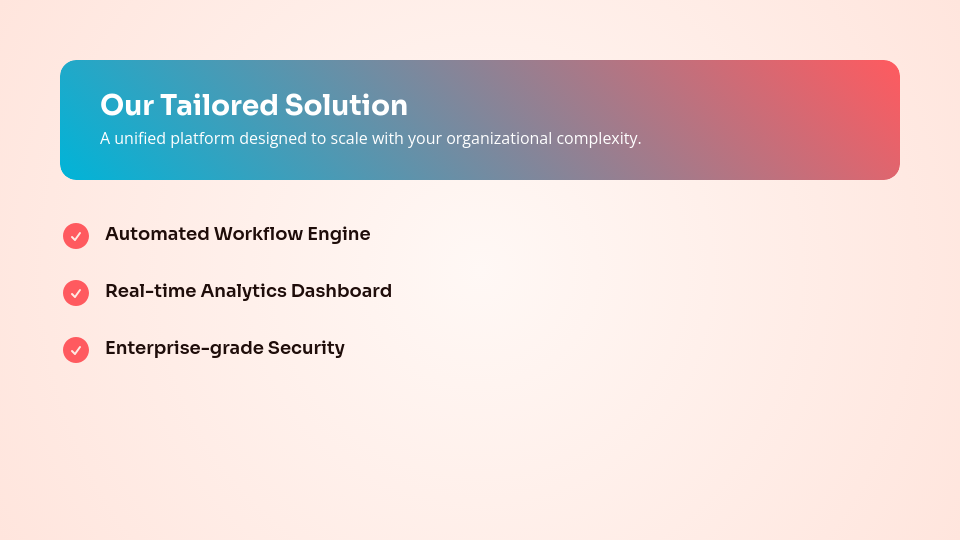 High-Impact B2B Sales Proposal Deck