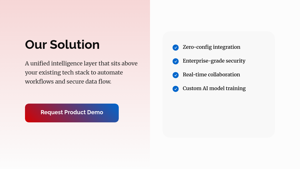 Tech Startup Seed Round Pitch
