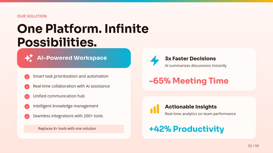 Venture Capital Ready Startup Deck