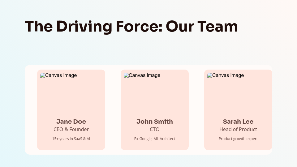 Seed Round Venture Growth Pitch