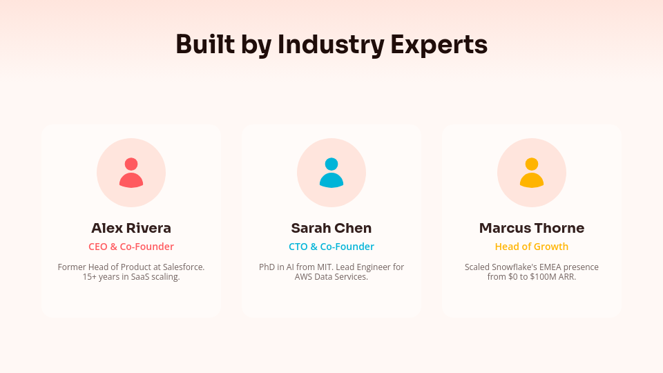 Scalable SaaS Venture Capital Pitch