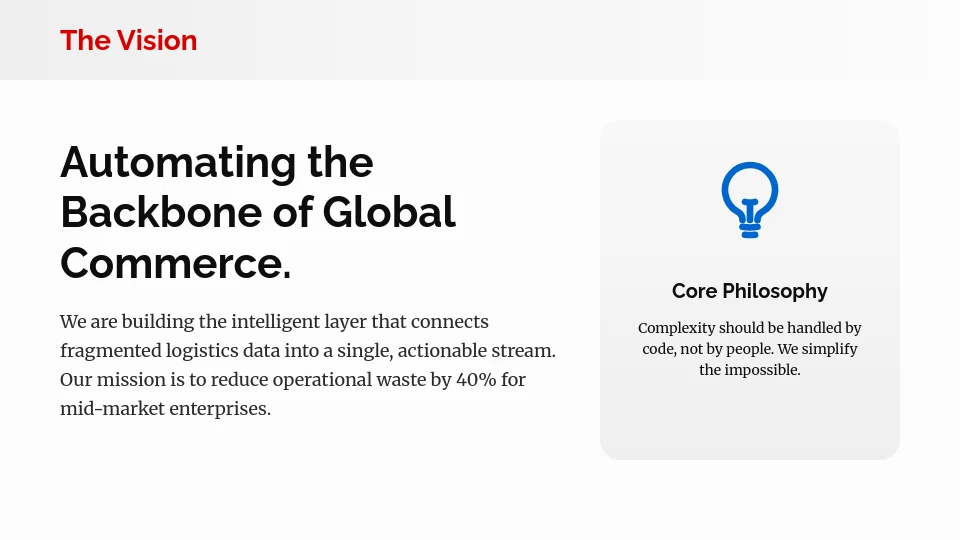 Series A Tech Startup Investor Deck