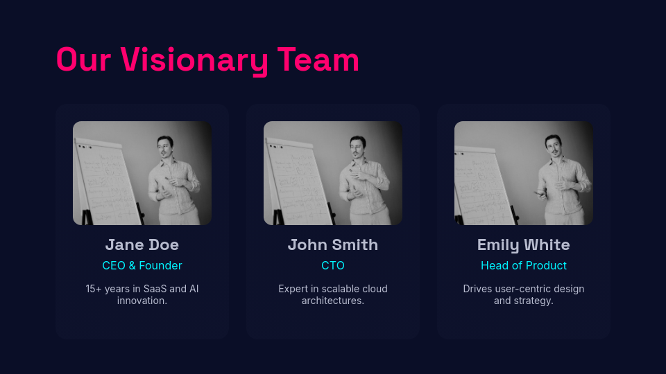 High-Growth Venture Investor Pitch