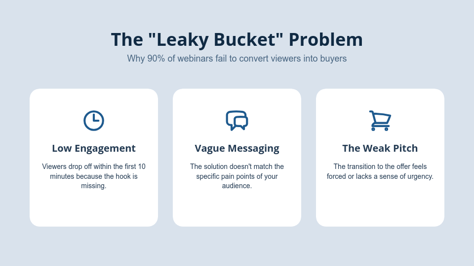 High-Conversion Webinar Sales Deck