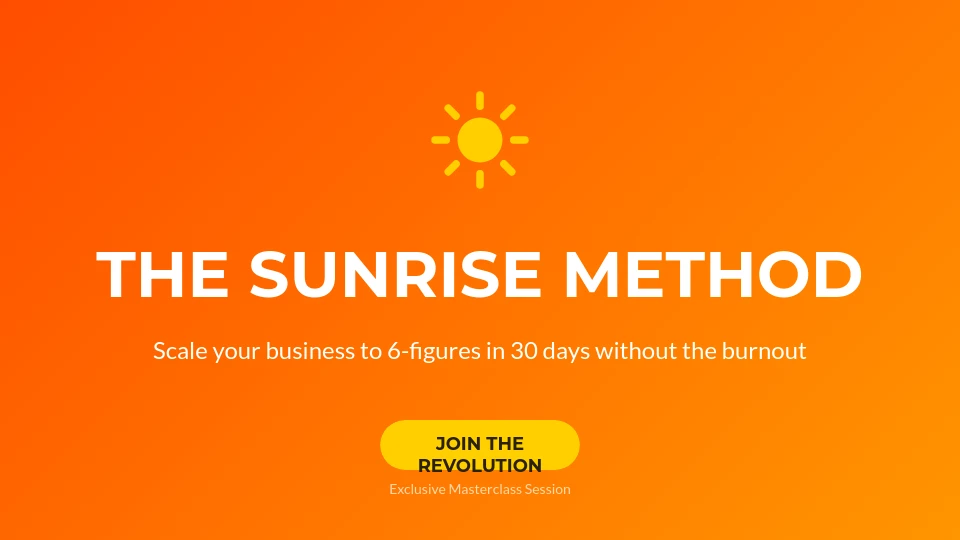 High-Conversion Webinar Sales Deck