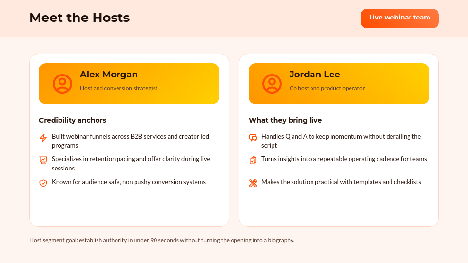 High-Impact Webinar Sales Pitch
