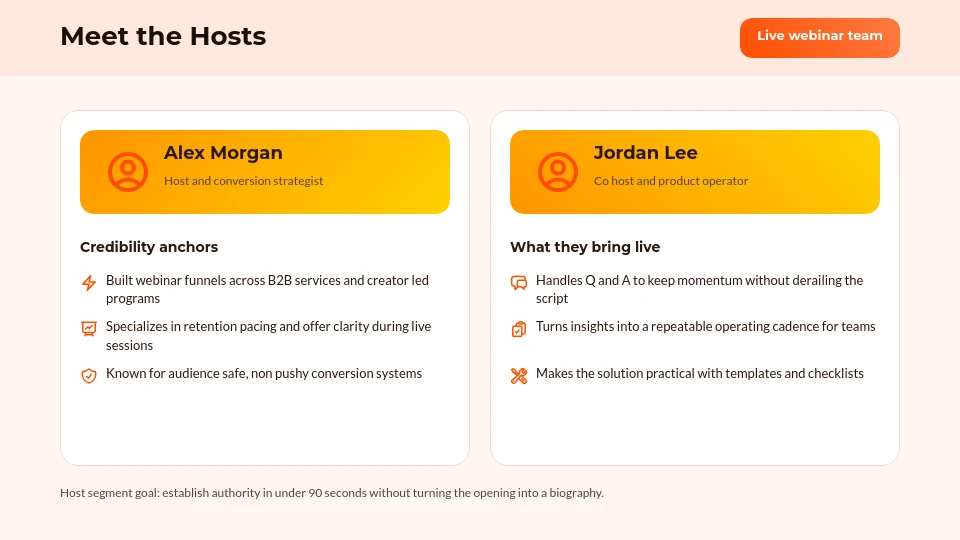 High-Impact Webinar Sales Pitch
