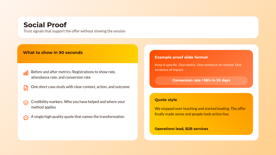 High-Impact Webinar Sales Pitch