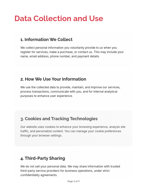 Comprehensive Digital Privacy Standards