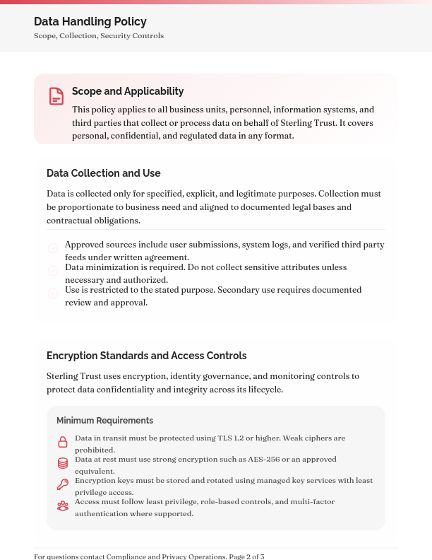 Corporate Privacy Compliance Policy