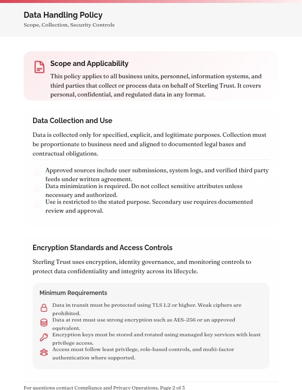 Corporate Privacy Compliance Policy