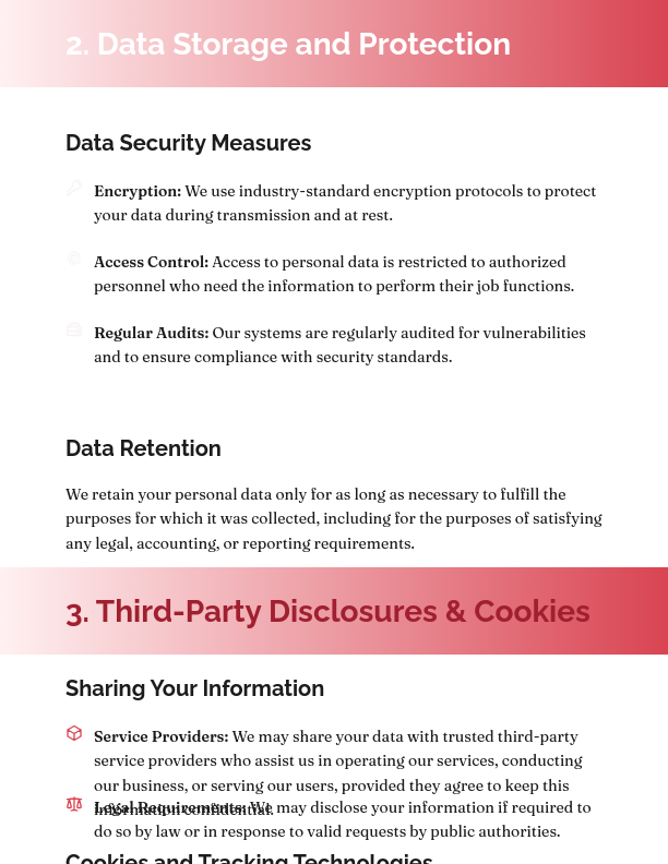 Comprehensive Digital Privacy Policy