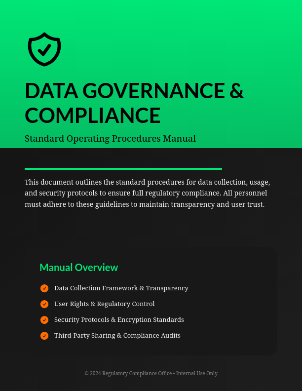 Comprehensive Digital Privacy Framework