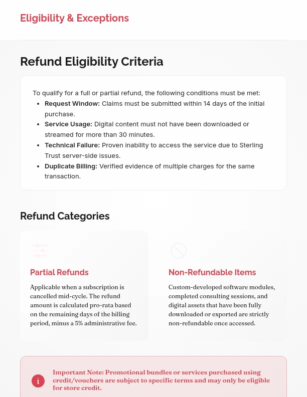 Digital Service Refund & Subscription Terms