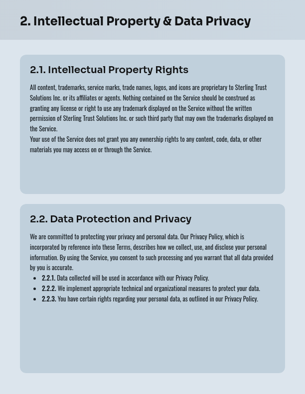 Website Terms and Conditions Agreement