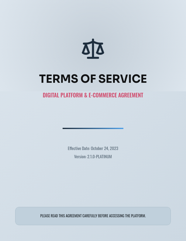 Comprehensive Platform Terms of Service