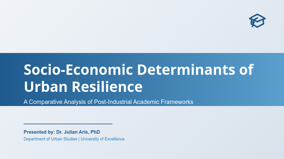 Scholarly Research and Thesis Defense