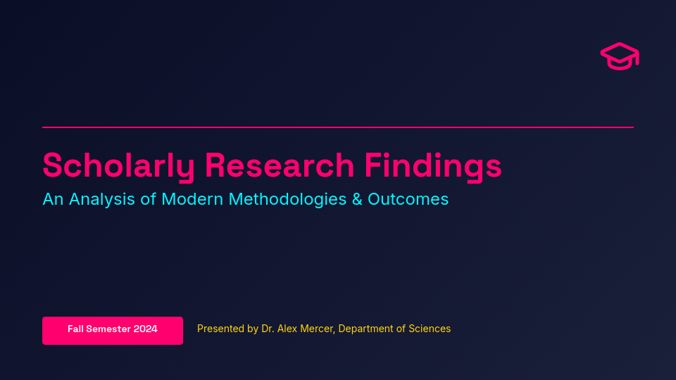 Scientific Research Findings & Methodology