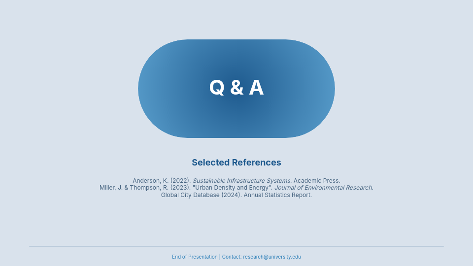Scholarly Research Thesis Defense