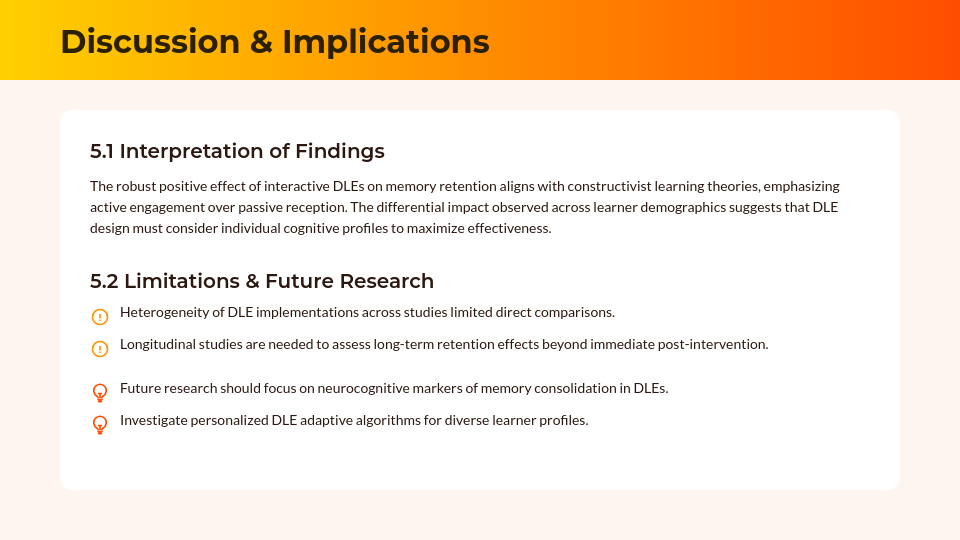 Scholarly Research Framework & Data Analysis