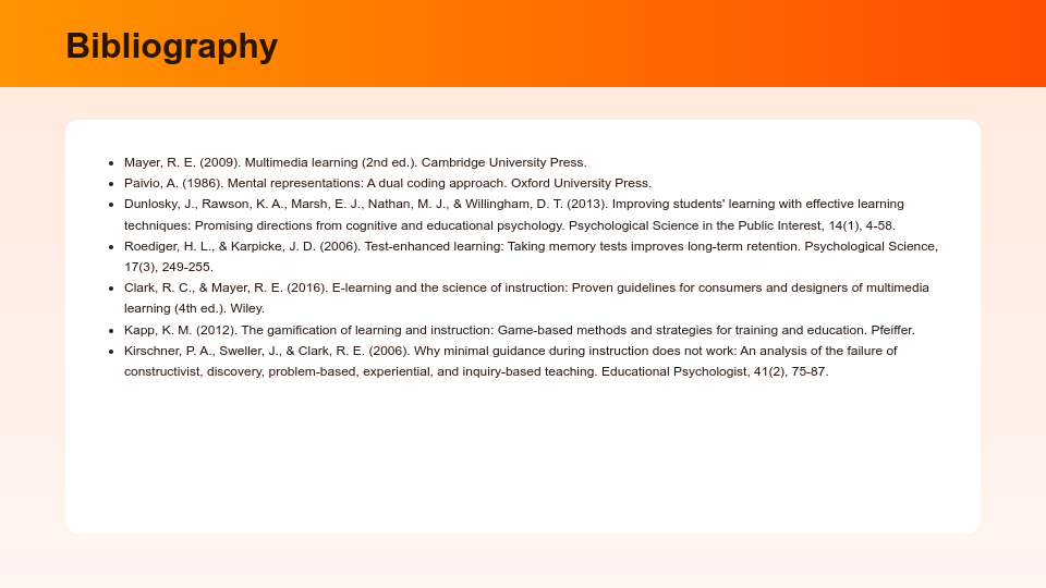 Scholarly Research Framework & Data Analysis