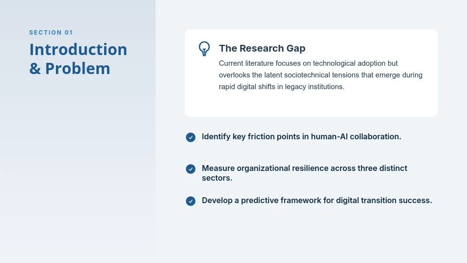 Research Thesis Defense Framework