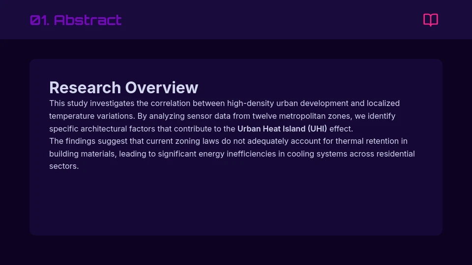 Comprehensive Research Thesis Defense