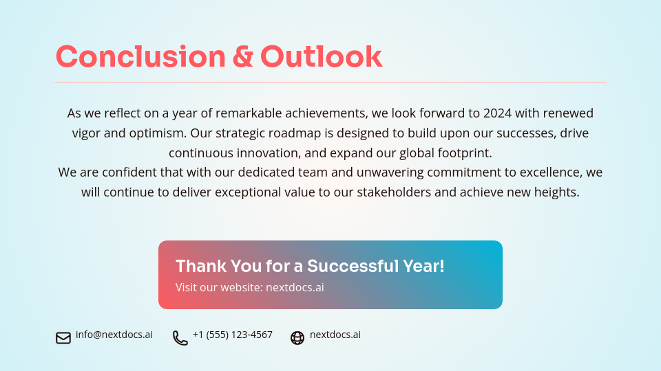 Strategic Annual Performance Review