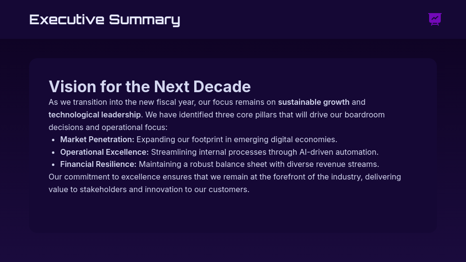 Annual Corporate Performance Review