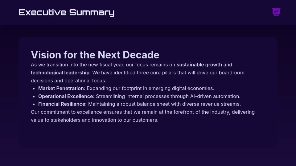 Annual Corporate Performance Review