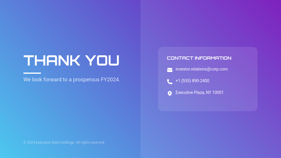 Strategic Annual Growth and Performance Review