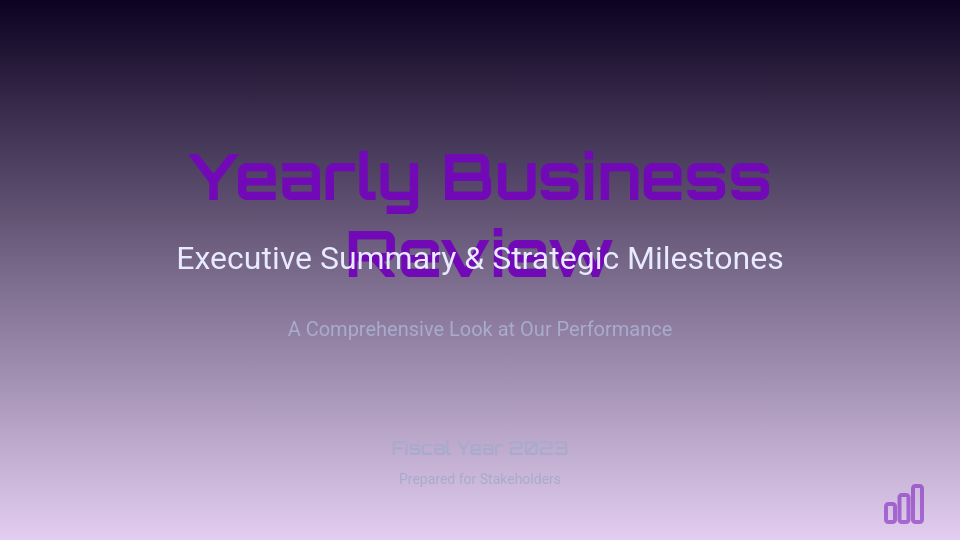 Comprehensive Yearly Business Review