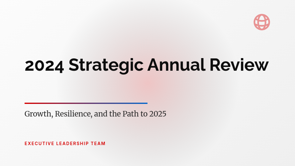 Strategic Annual Performance Metrics