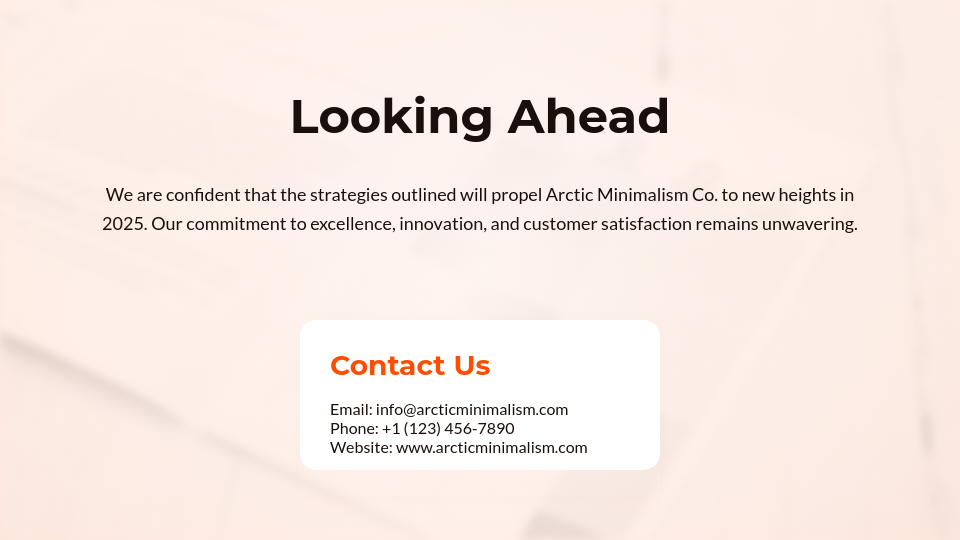 Annual Strategic Review & Performance Roadmap