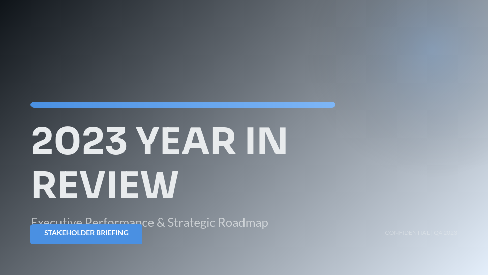 Annual Performance and Growth Analysis