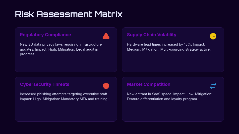 Quarterly Strategic Board Review