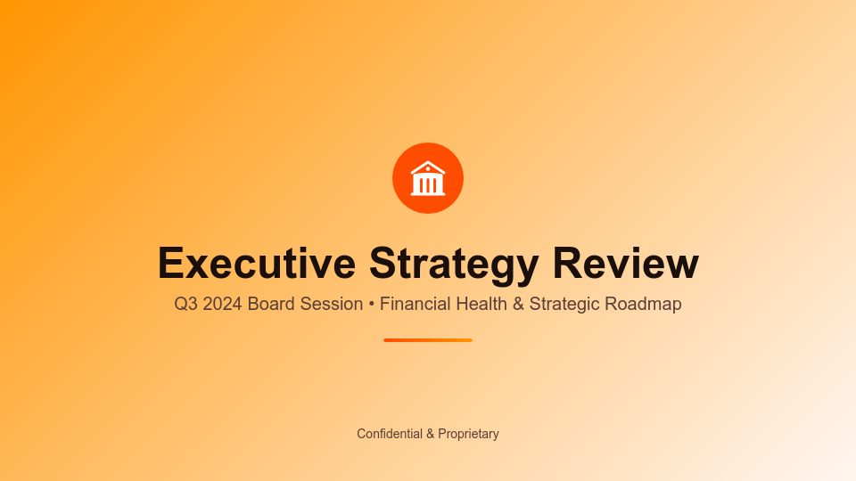 Strategic Board Governance Review