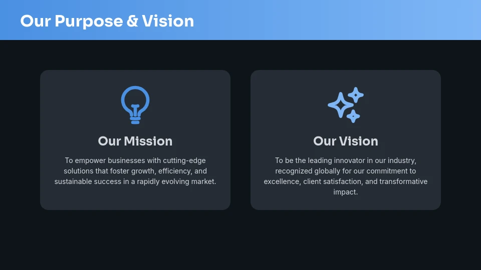 Modern Business Identity Profile