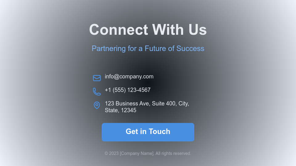 Professional Corporate Identity Summary