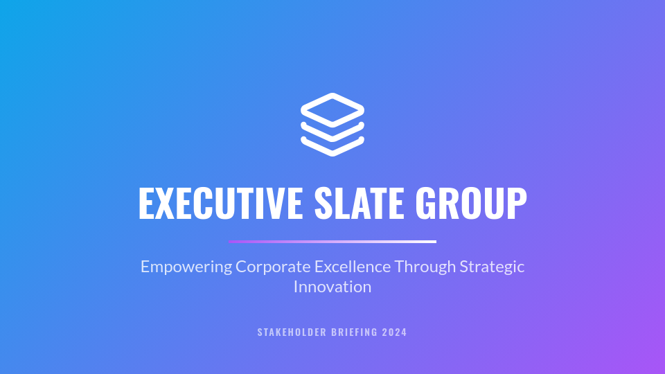 Corporate Business Profile & Core Values